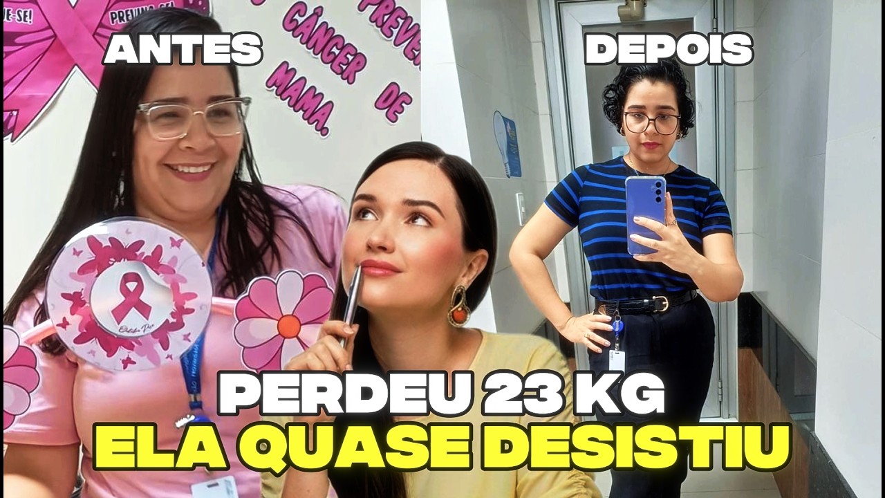 Ela eliminou 23kg sem dieta restritiva – veja como!
