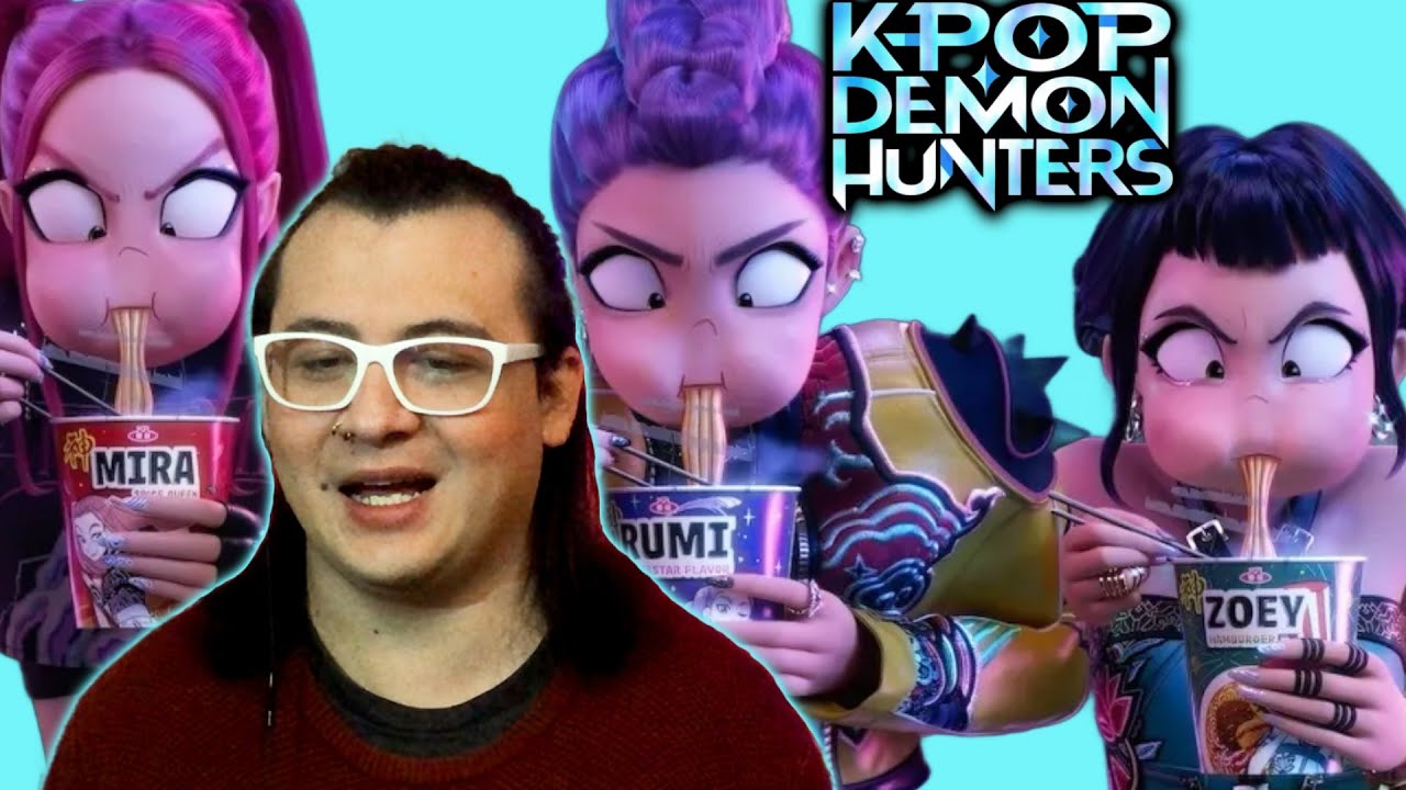 Металлист смотрит KPOP «Охотники на демонов» (комментарии к фильму и реакция)