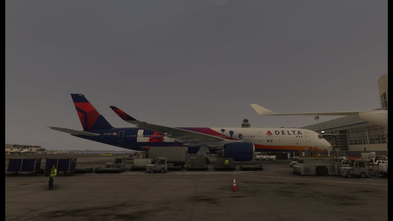 Airstrikeace is live! A350-900 (KDTW) (KMSP) And talking to chat!