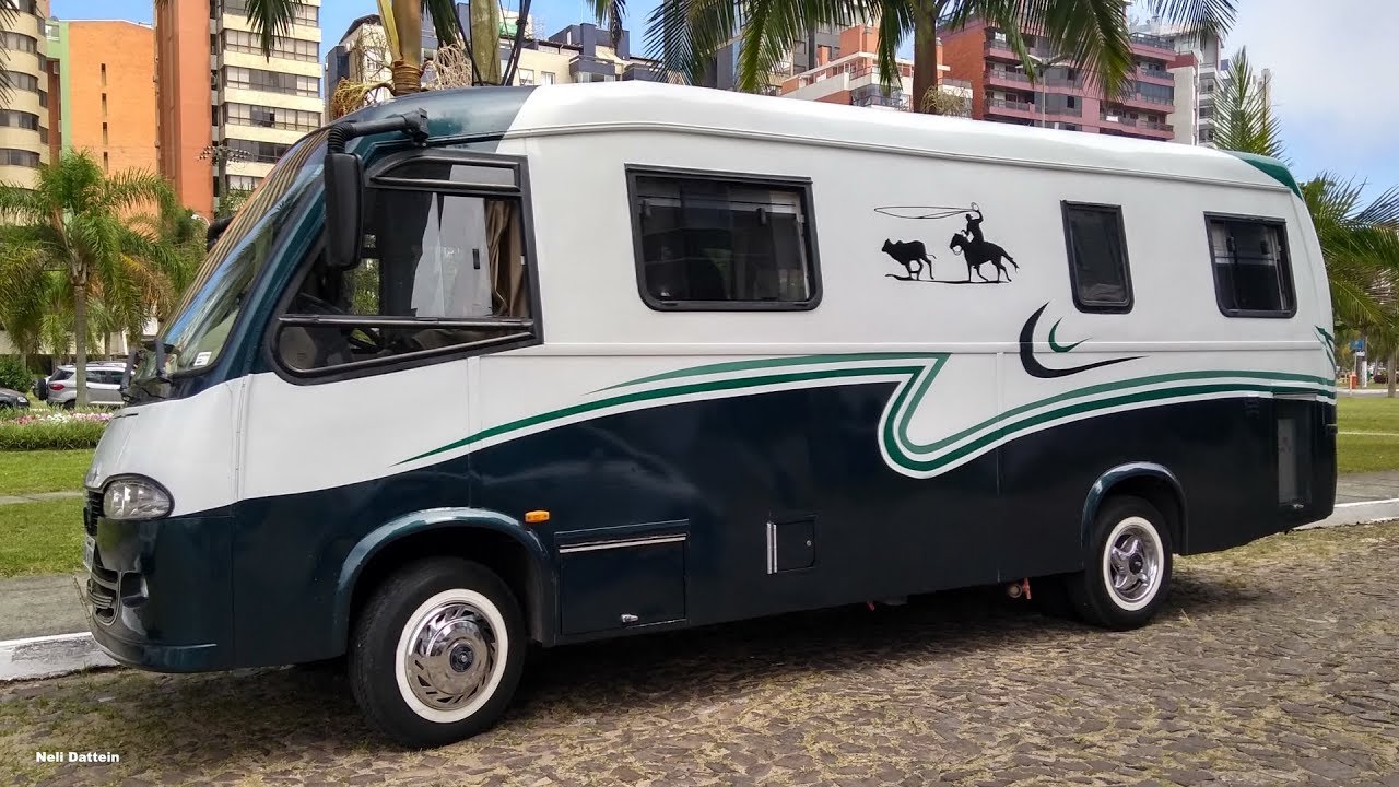 Motorhome Agrale 2 8, 1999, Montagem em micro ônibus, 2016, Valci, Janete, Enrico e Isadora.