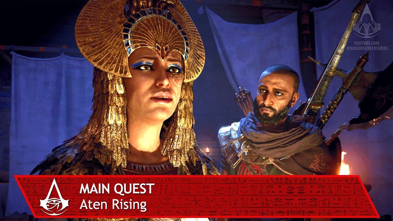 Assassin's Creed Origins: Проклятие фараонов — Восхождение Атона — Основное задание