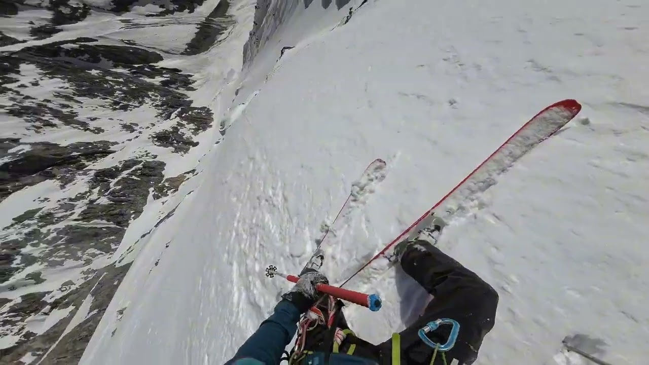 PIC COOLIDGE, FACE NE, Variante Bonne à ski