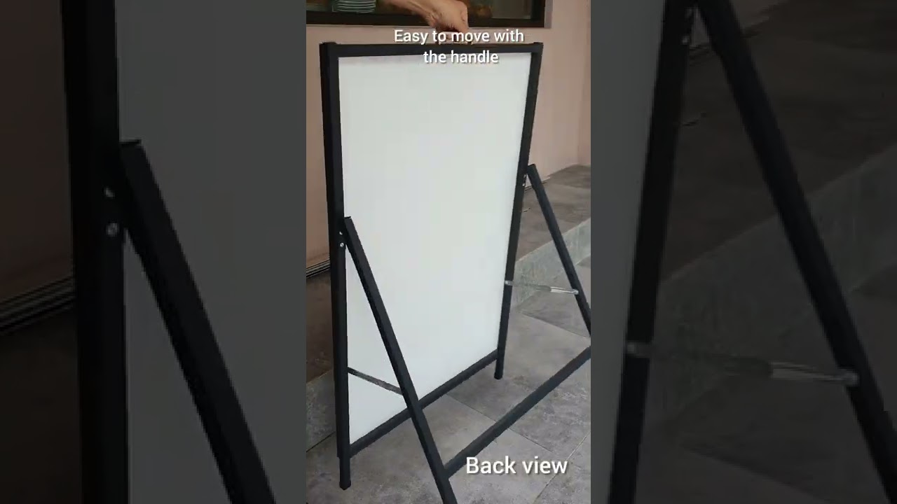 A board Single side poster diaplay stand