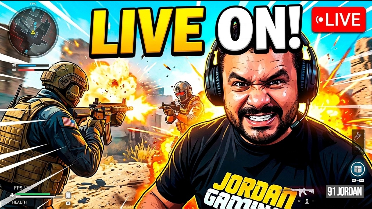 SABADOU!!! BORA DE GAMEPLAY E RESENHA AO VIVO (RTX 5060 + I5 10400)