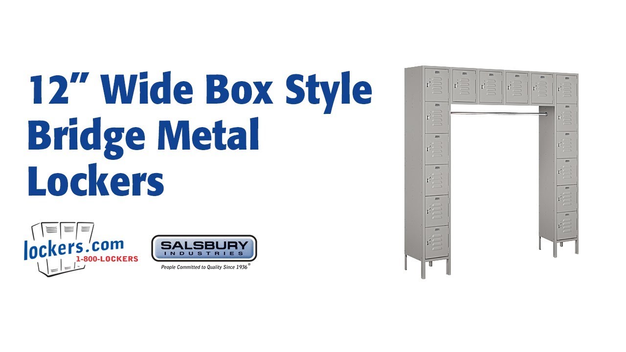 Lockers.com | Box Style Bridge Metal Lockers