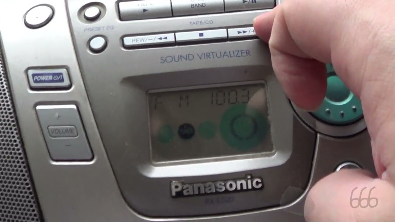 Panasonic RX-ES20 Boombox