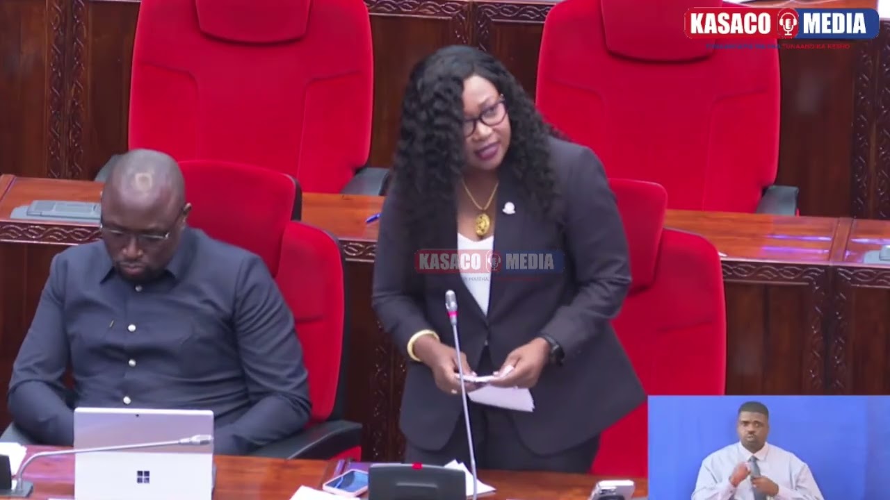  ESTER MATIKO BAADA YA KUSIMAMA KWA MARA YA KWANZA AMTAJA RAIS SAMIA