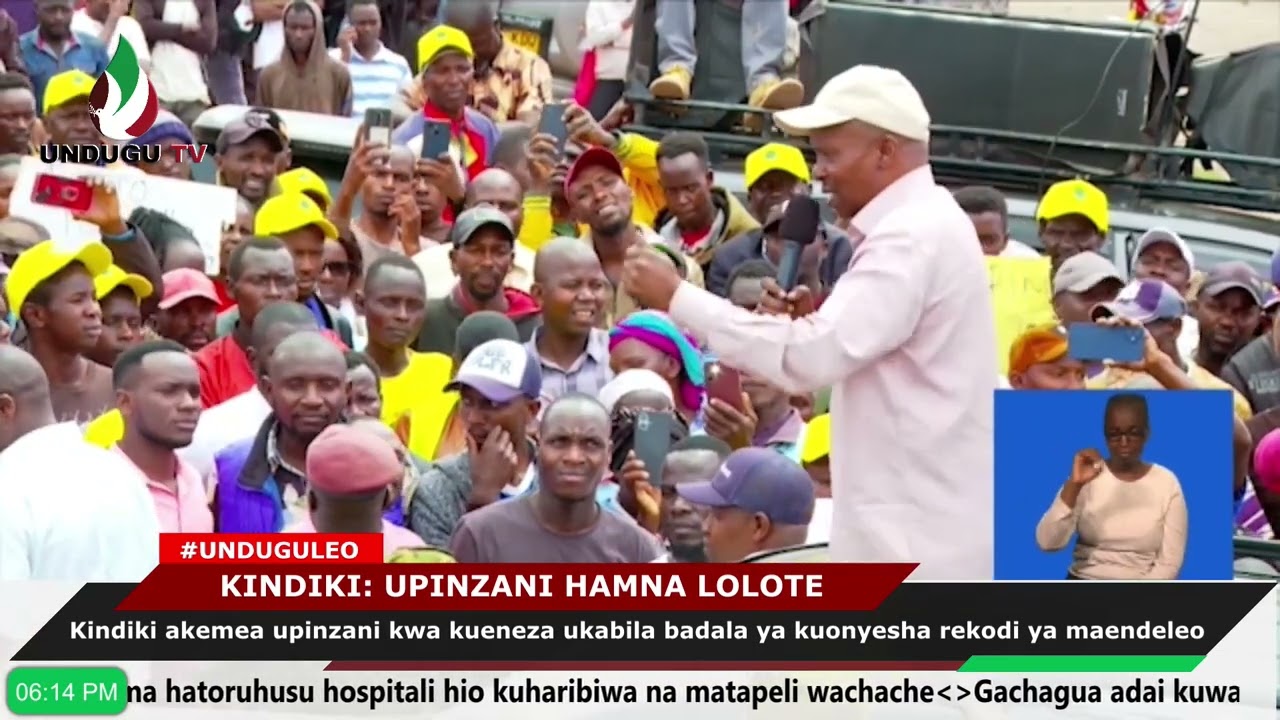 Kindiki akemea upinzani kwa kueneza ukabila badala ya kuonyesha rekodi ya maendeleo