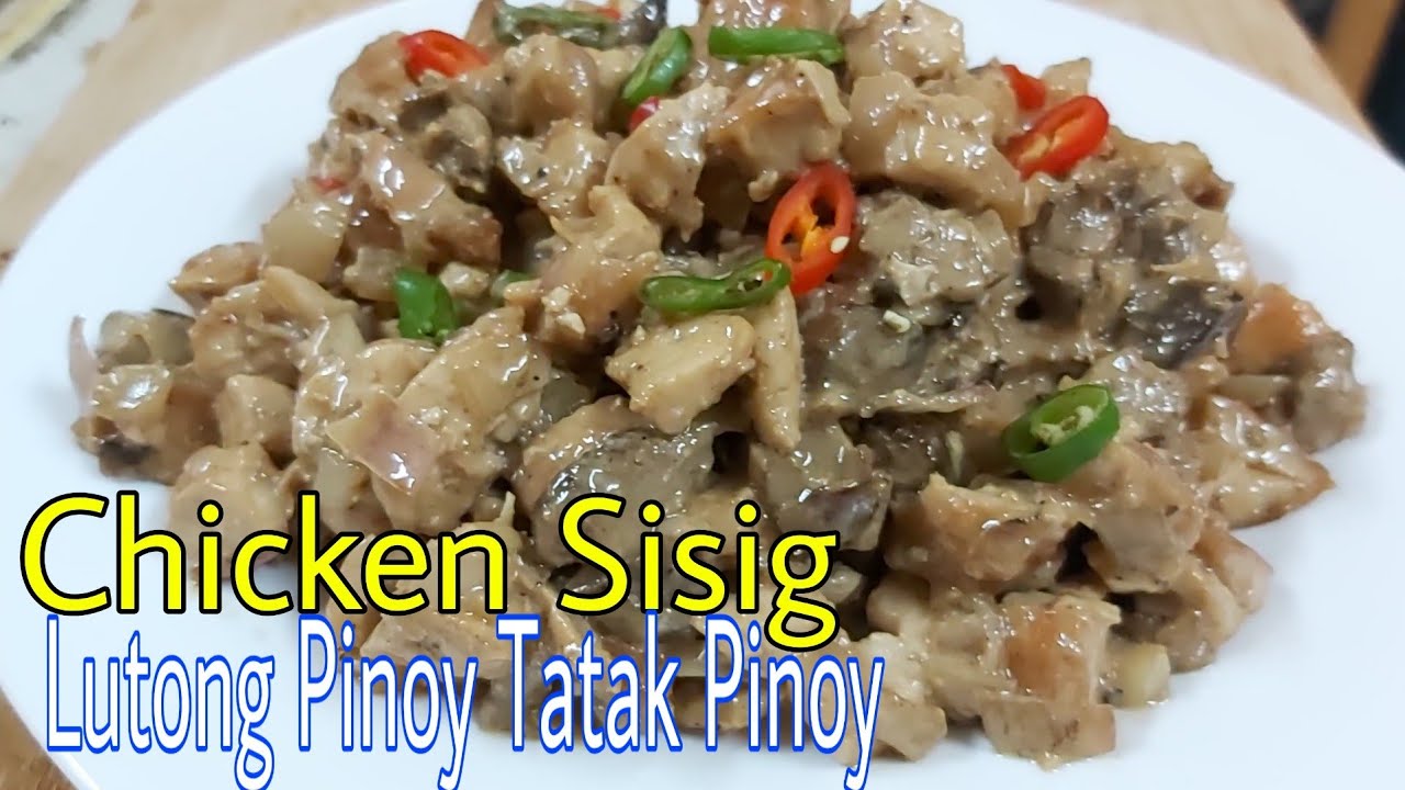 Chicken Sisig