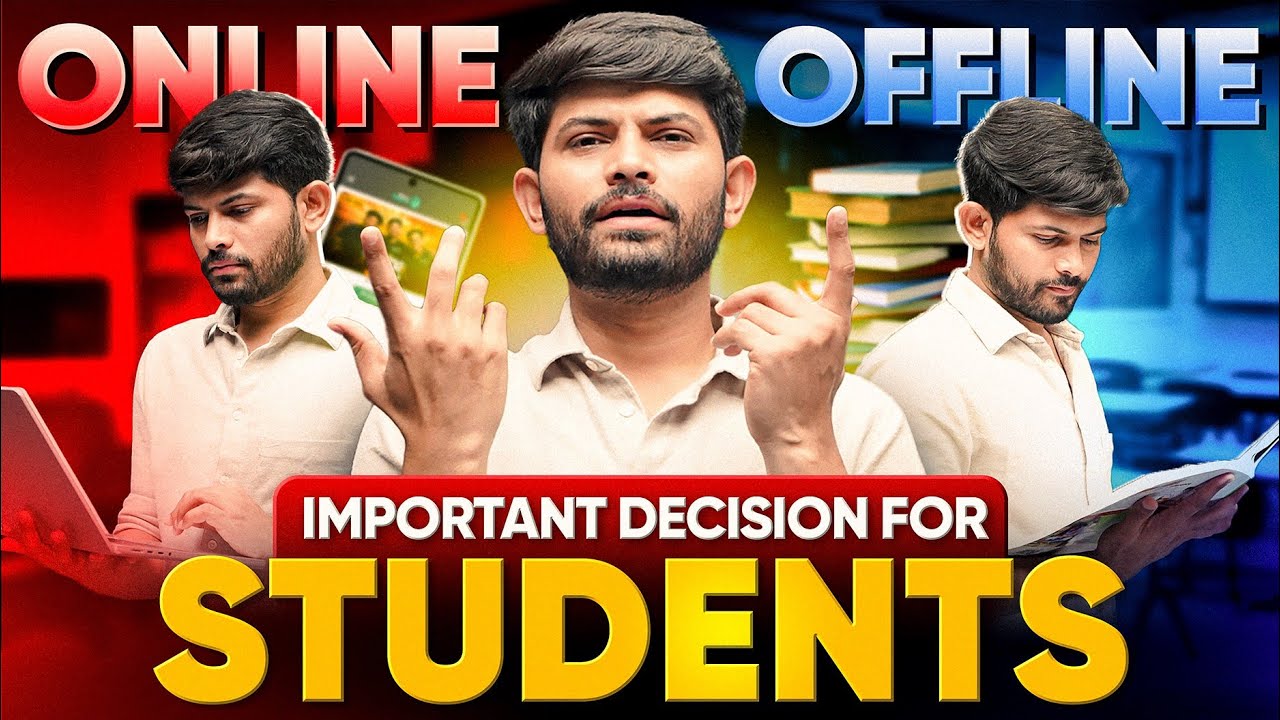 Online vs Offline Classes: Which One Is Better? Unbiased Comparison for Students #digrajsir