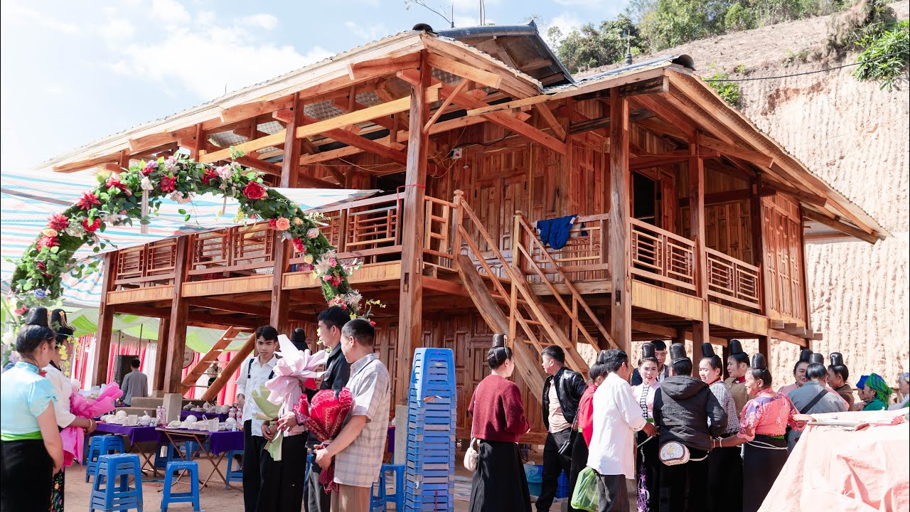 TOÀN CẢNH LỄ MỪNG TÂN GIA ÔNG BÀ [[ SƠN TINH ]] TẠI BẢN PÁ UỔI XÃ LỌNG HẸ TỈNH SƠN LA