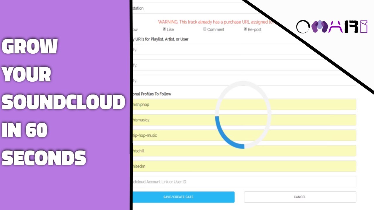 Grow Your SoundCloud Followers In 60 Seconds