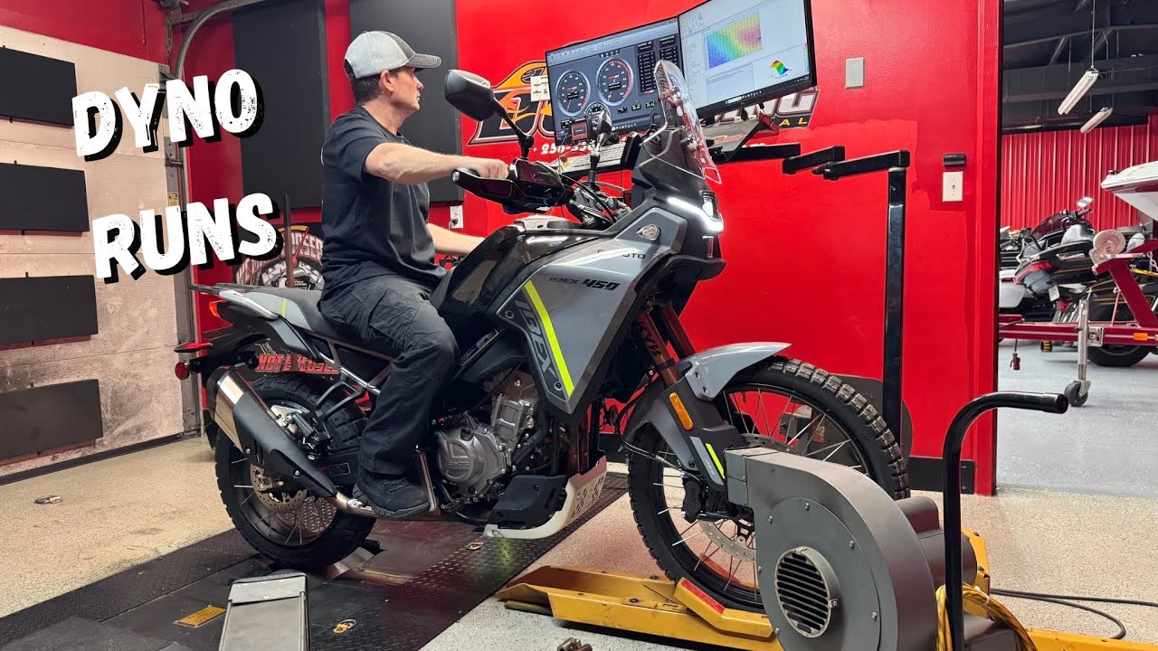 CFMOTO IBEX 450 / 450MT Dyno Runs & ECU Tune Prep