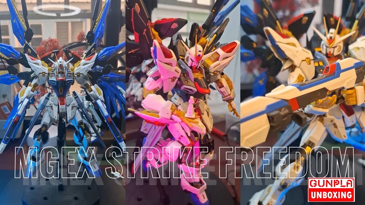 ASMR BUILT/REVIEW/QUICK BUILT MGEX Strike Freedom Bootleg 