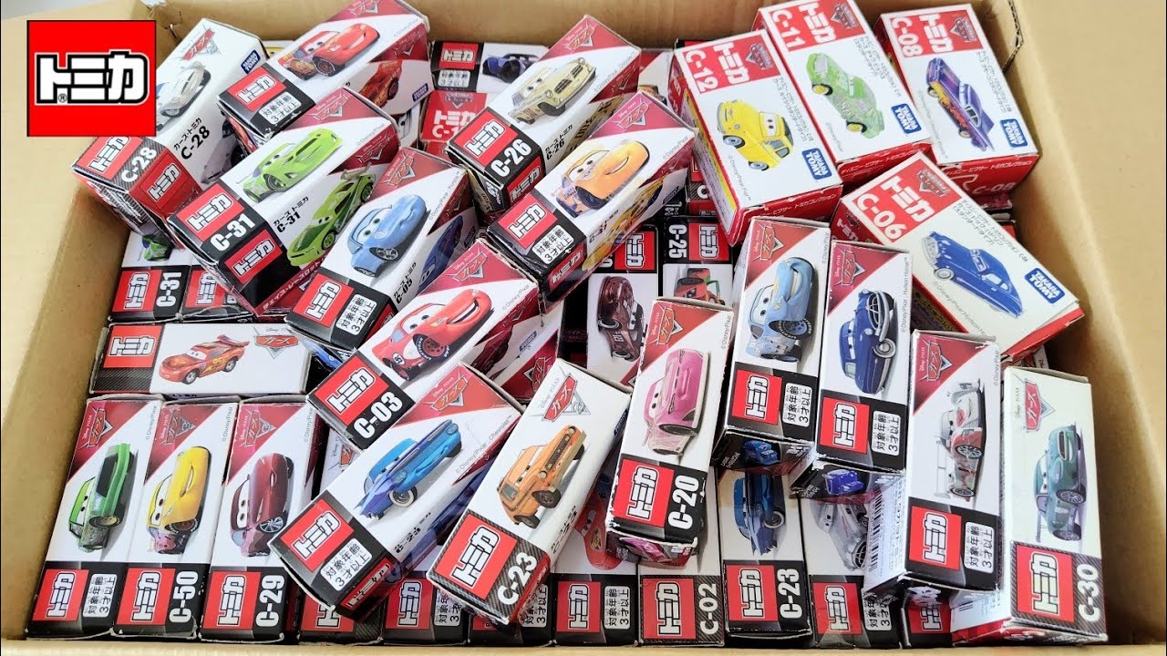 トミカカーズ『緊急車両&建設車両』＃136 ミニカ一を箱に並べてみた☆ Tomica Construction & Emergency Vehicles opening ＃ミニカー