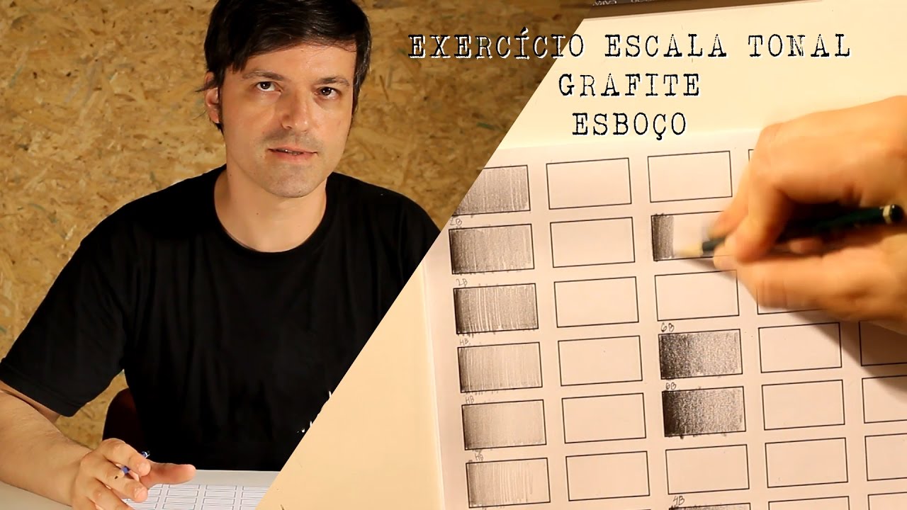 Exercício - Escala Tonal - Grafite - ESBOÇO