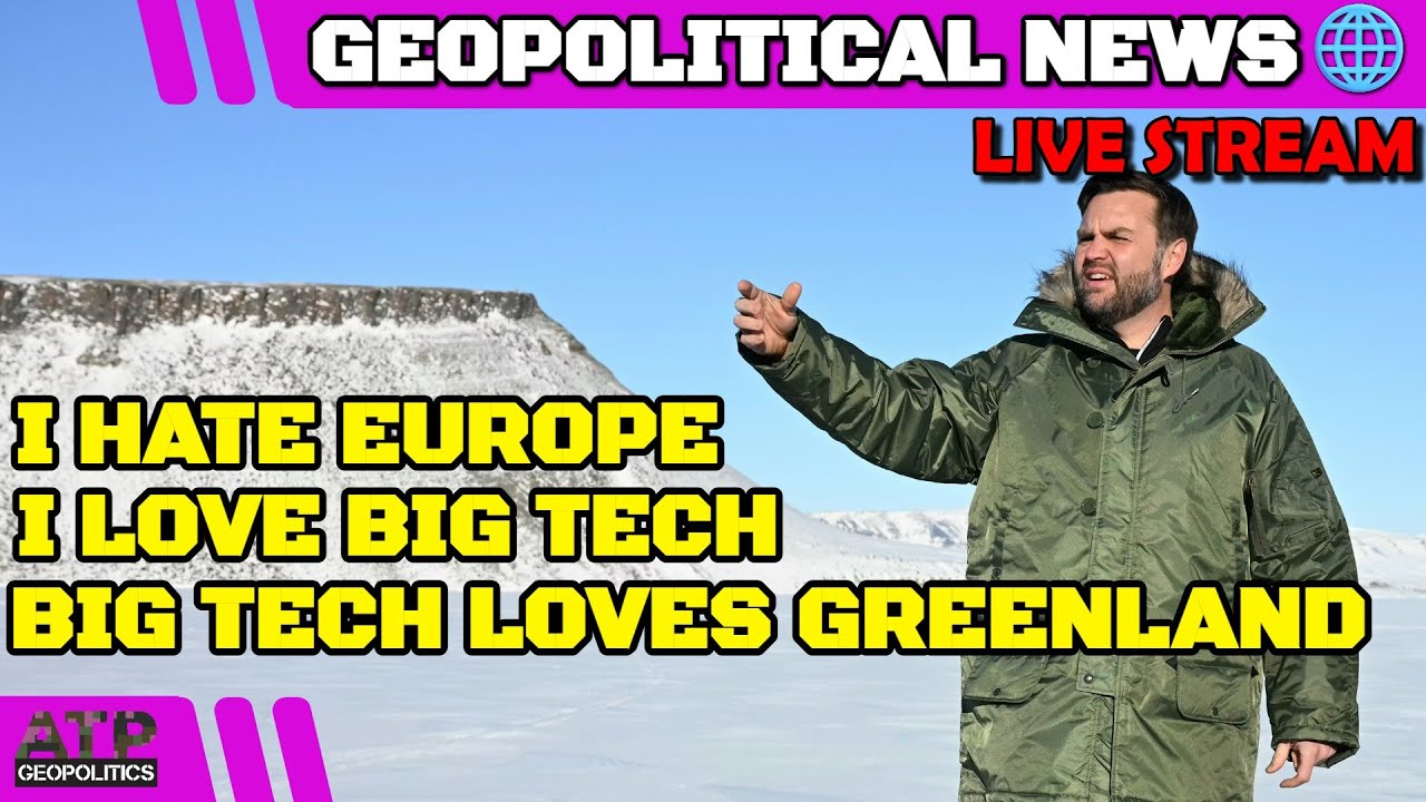 Ukraine War & Beyond 🔴 LIVE STREAM: Geopolitics News - Greenland, Big Tech, Trump vs Europe