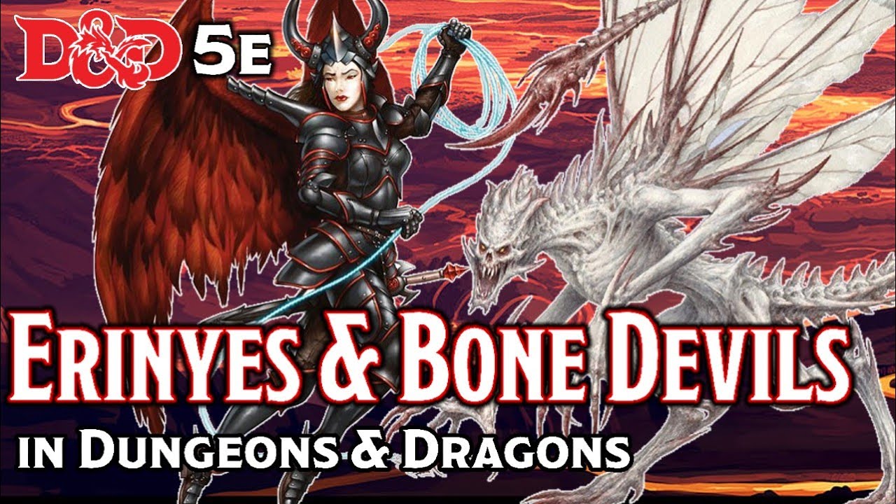 Erinyes & Bone Devils | D&D Monster Lore | The Dungeoncast Ep.304