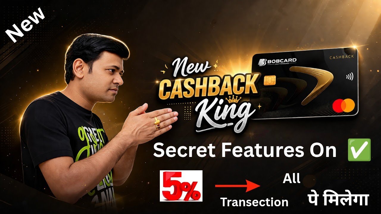 🛑New Benefits BOB Cashback Credit Card 🔥New Hidden Truth 🔥BOB CASHBACK CREDIT CARD 🔥