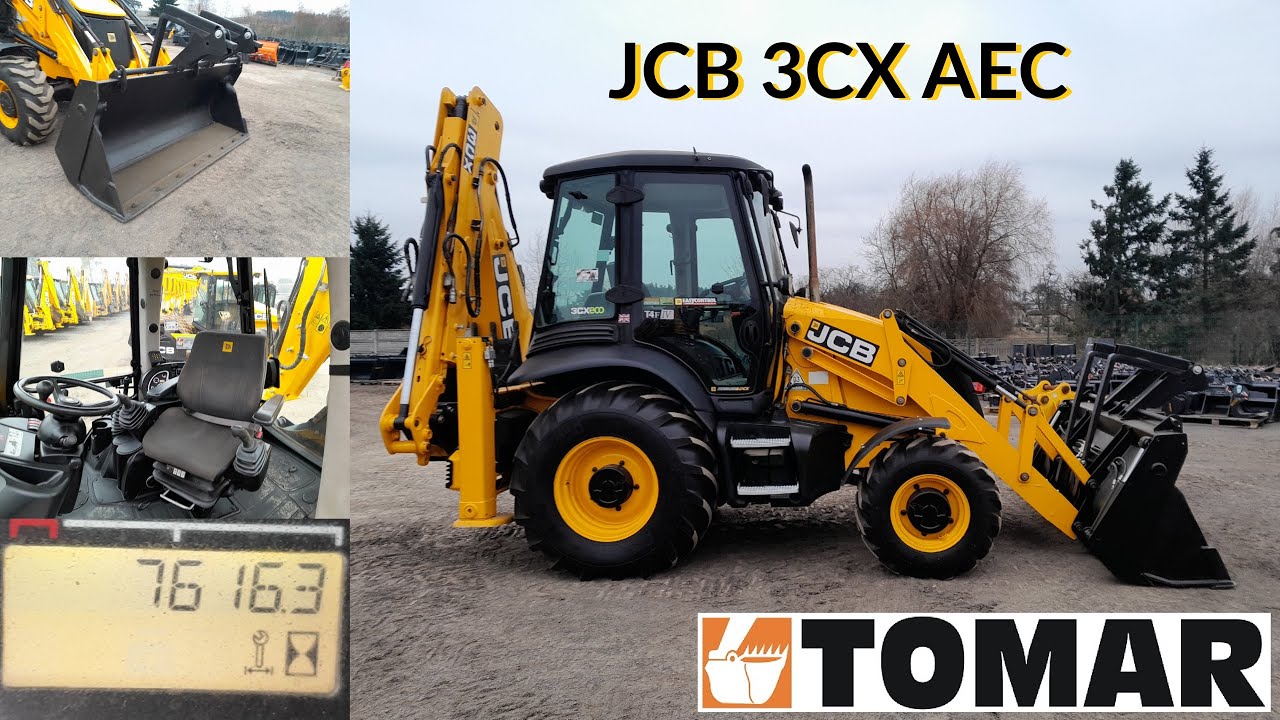 JCB 3CX 2017R 0637 tel +48 575 316 333 backhoe loader koparko ładowarka