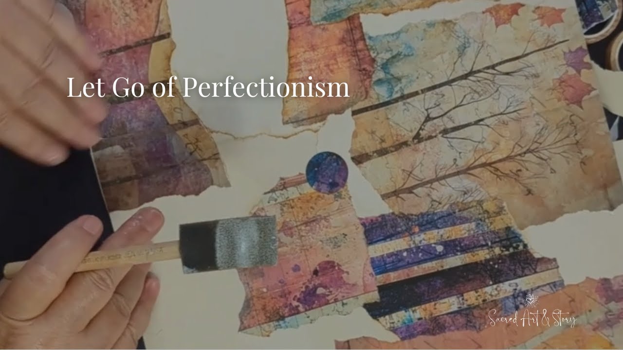 Let Go of Perfectionism | Craft Along: Collage File Folder & Intuitive Creativity