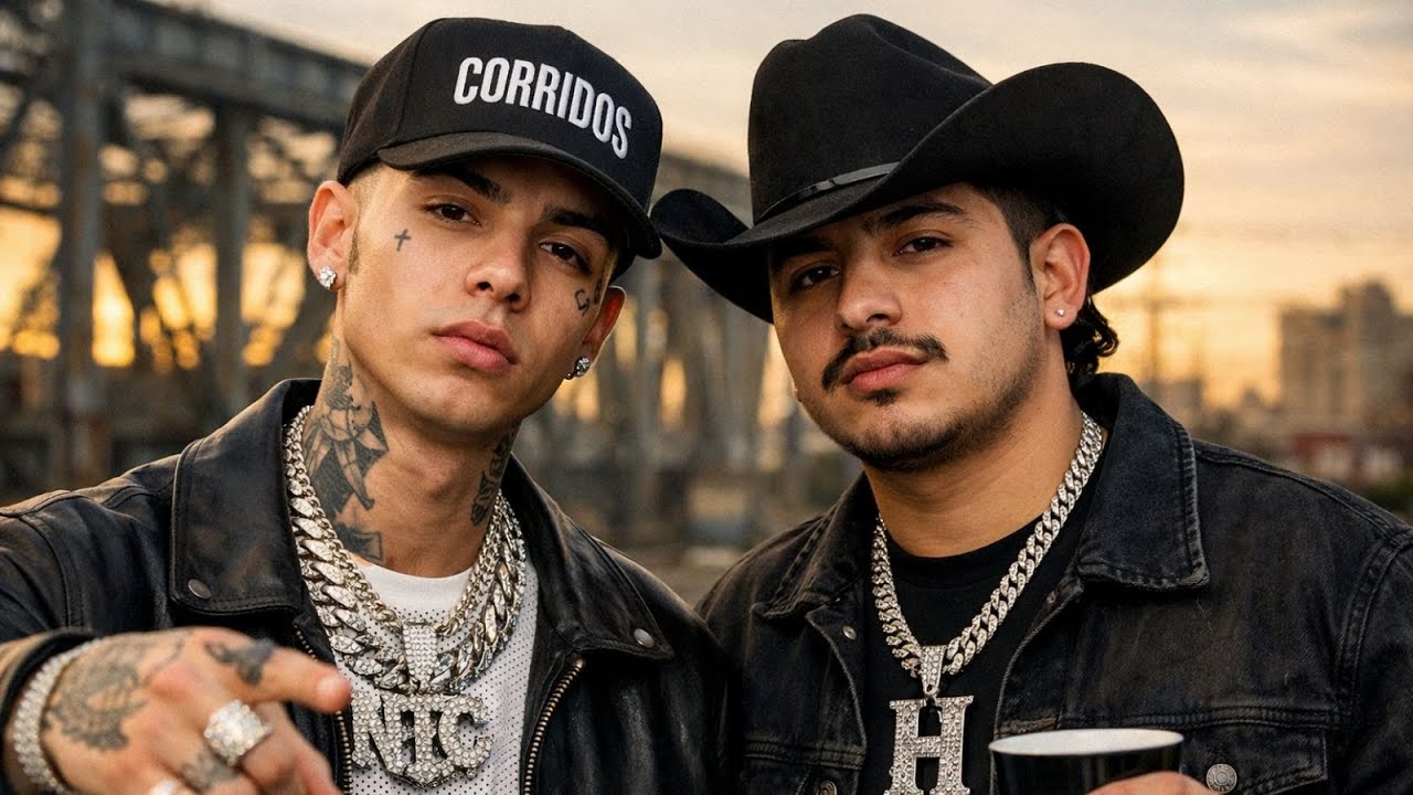 Natanael Cano & Junior H - Fantasmas Ricos 🎸 Corridos Tumbados Modernos Música Mix 2026