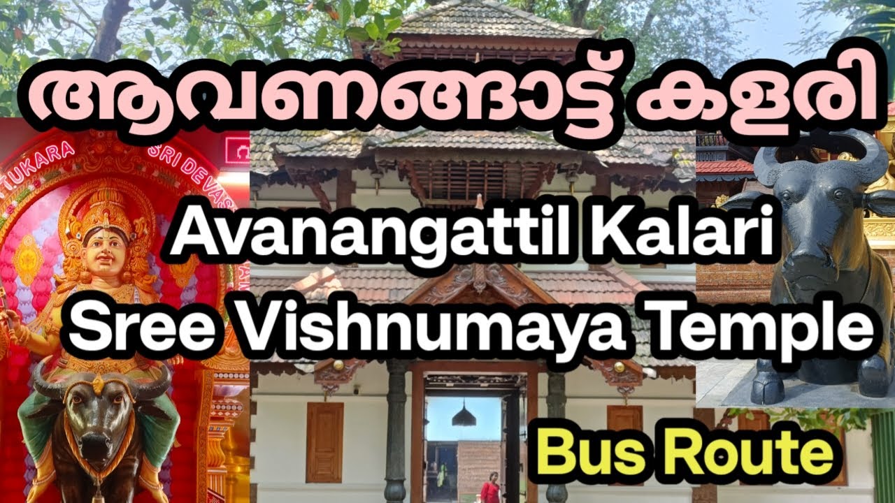 ആവണങ്ങാട്ട് കളരി | Avanangattil Kalari Sree Vishnumaya Temple | Peringottukara