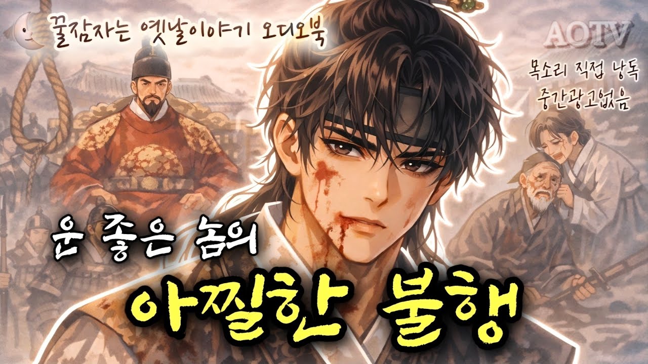 🌜운 좋은 놈의 아찔한 불행, 중간광고없는 옛날이야기 2편, 잠자리동화, 책 읽어주는 여자, 전래동화, 민담, 설화 #알오티비