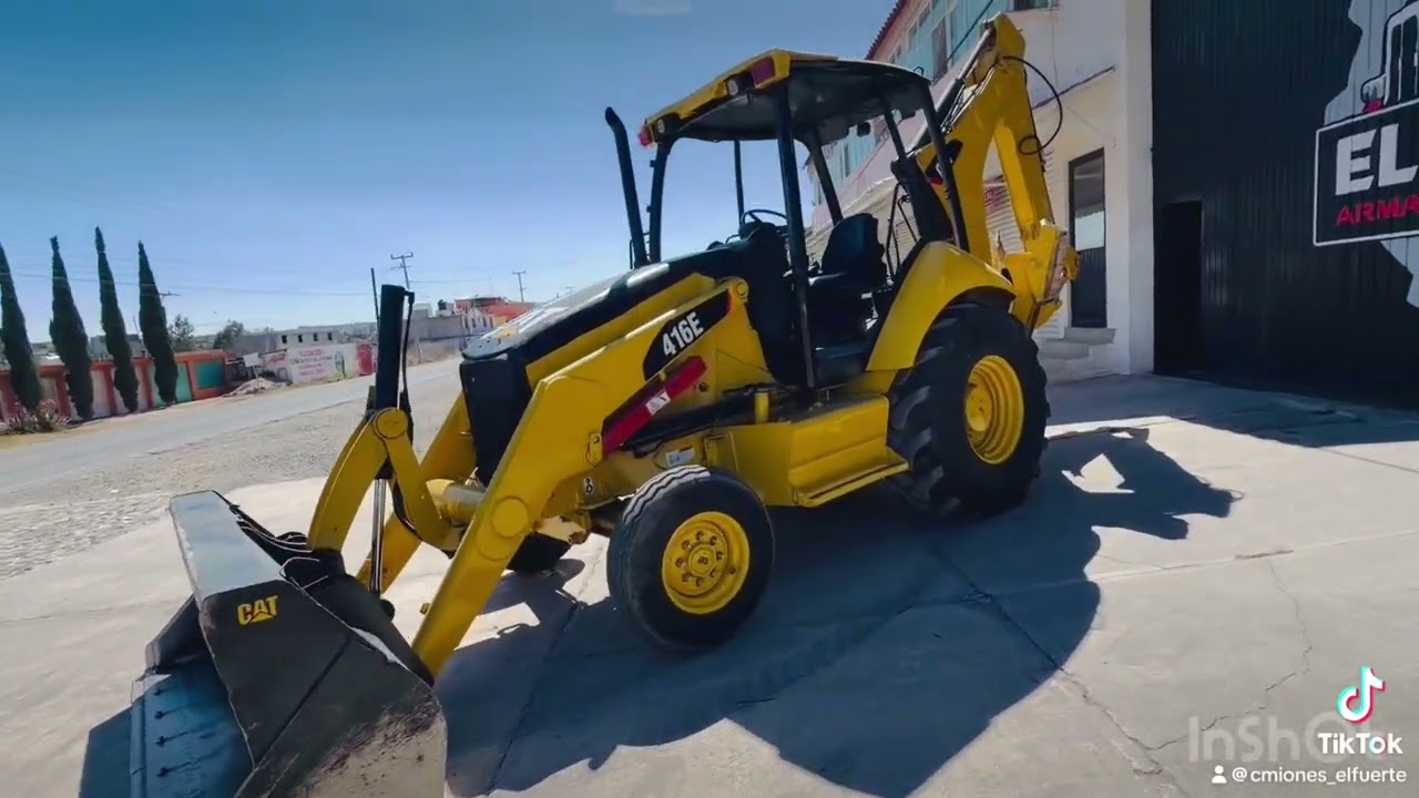 RETROEXCAVADORA CATERPILLAR 416E 4x2 2008 / DISPONIBLE EN VENTA 