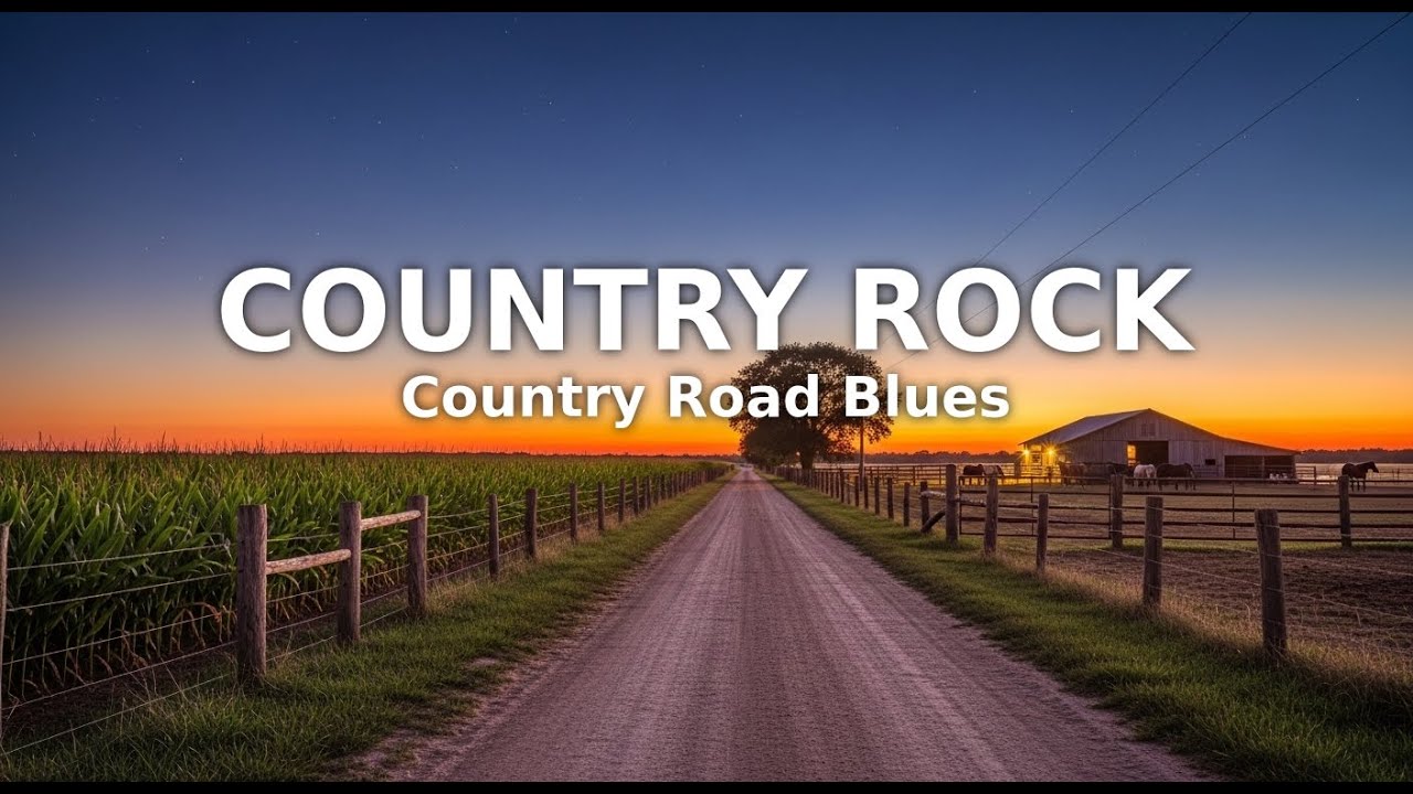 COUNTRY ROCK &middot; Country Road Blues &middot; Midnight Country Road Playlist
