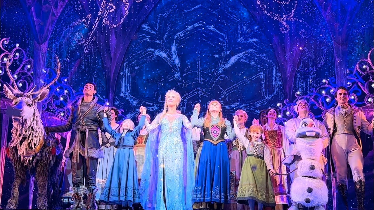 Musical ‘Frozen’ Curtain Call 2023 June 8