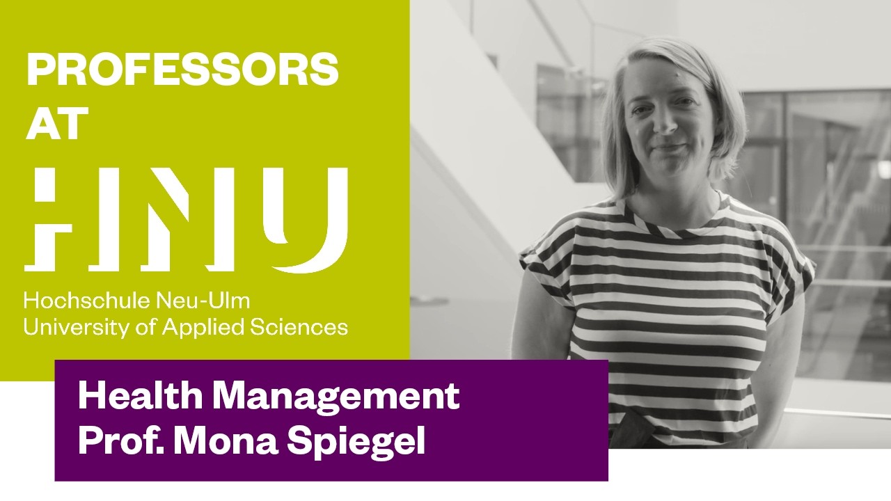 Professor at HNU: Prof. Mona Spiegel | Health Management | Neu-Ulm University of Applied Sciences