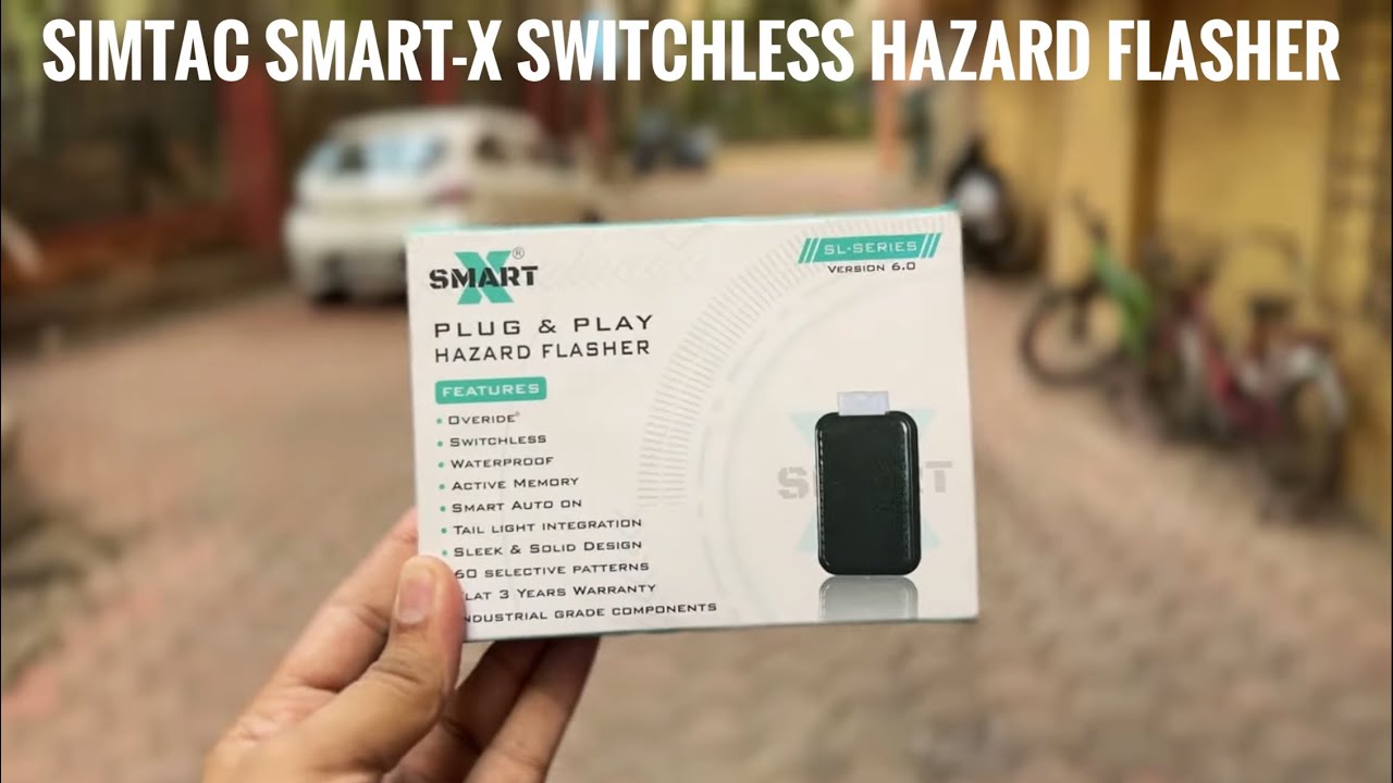 Simtac Smart-X Switchless Hazard Flasher | ClozoTech