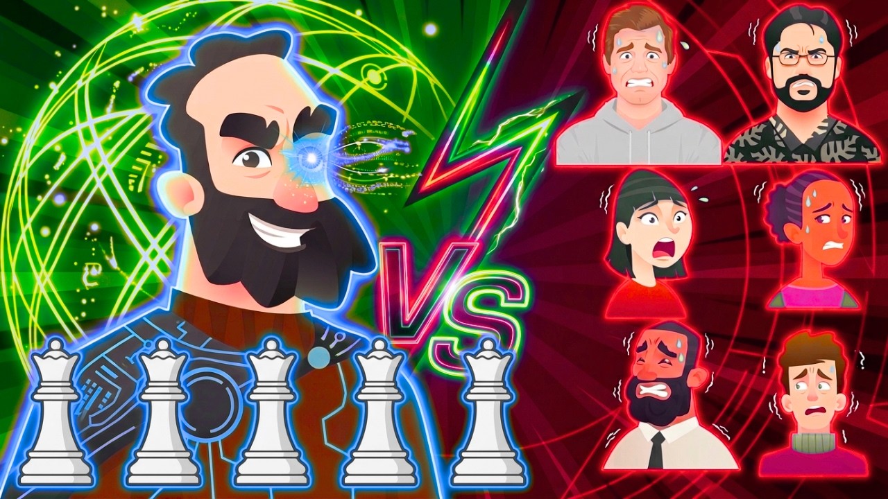 I gave MARTIN 5 QUEENS to see if he can win a Tournament...