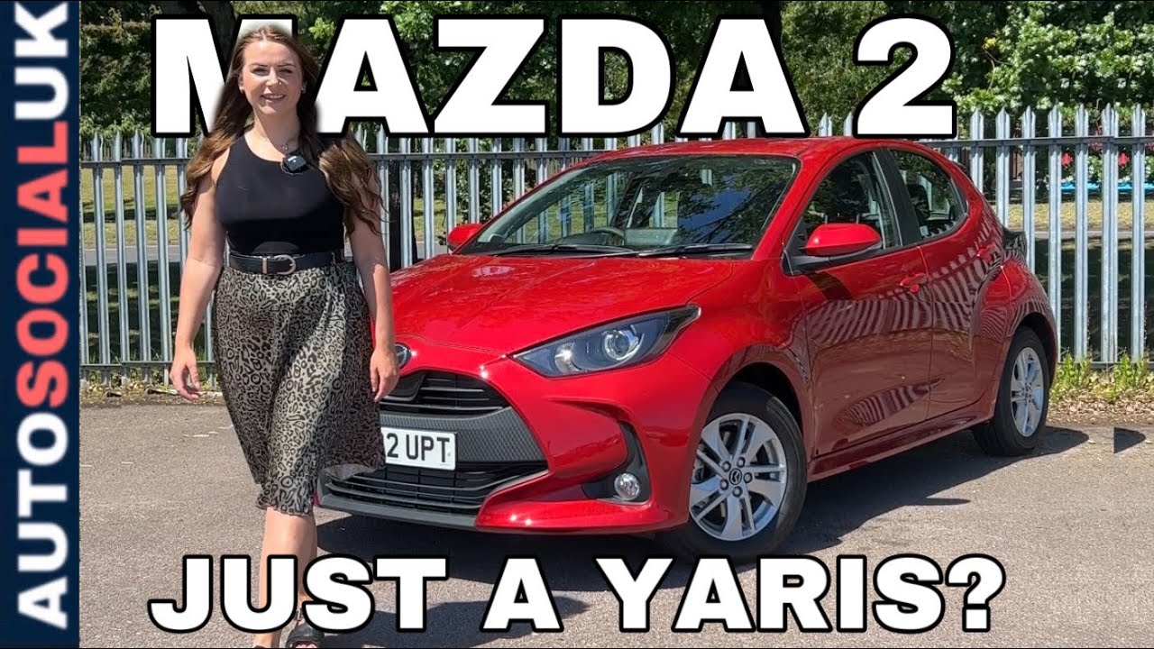 Mazda 2 hybrid review - Is it just a Yaris? What is different? UK 4K 2022