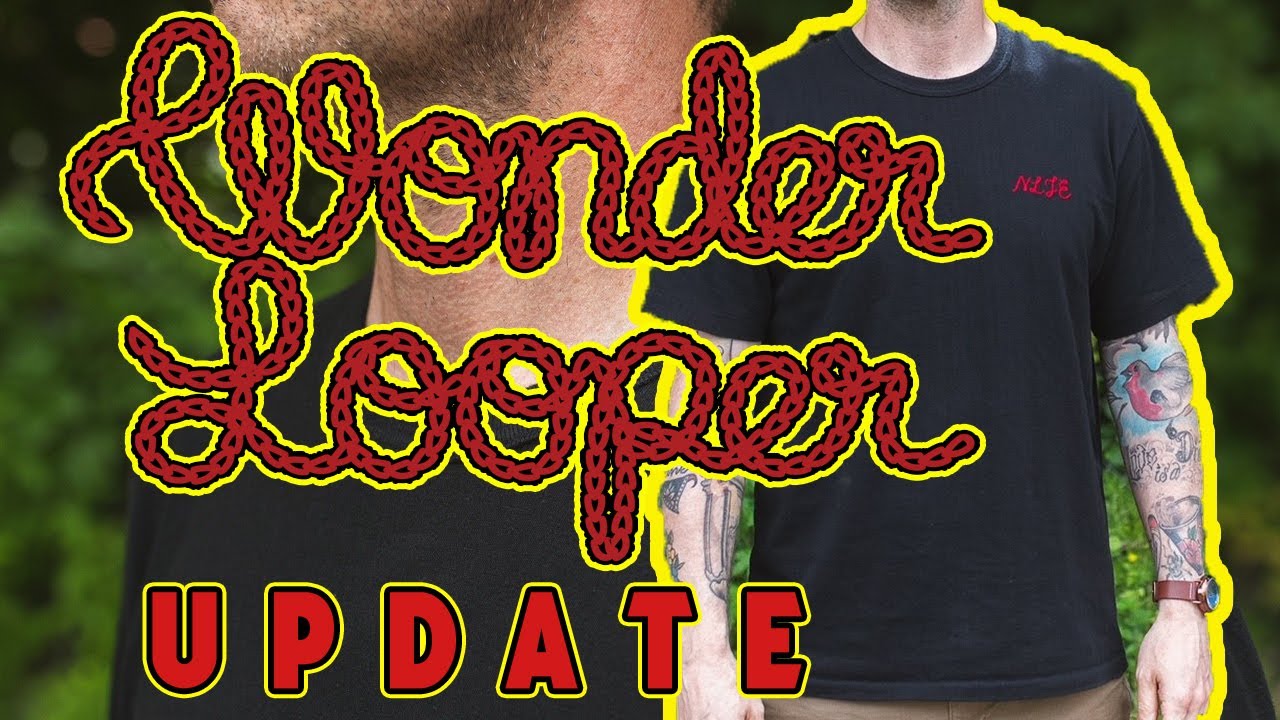 Wonder Looper Update: Ultimate Pima Tsuriami T Shirt