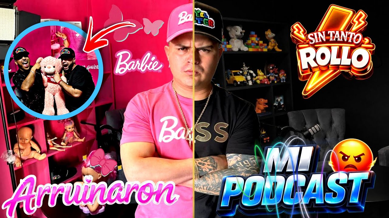 LE ARRUINAMOS EL PODCAST A SOY EL WALTER 😱 | Lo transformamos en BARBIE y esta fue su reacción 😍💋
