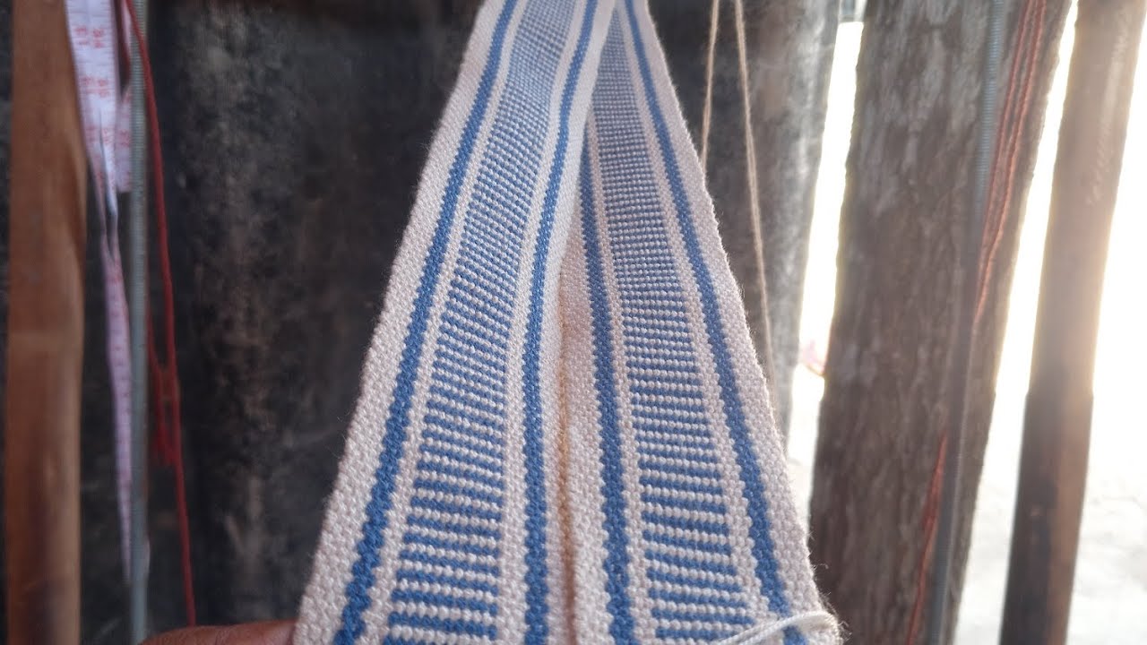 tutorial gasa wayuu tejida paleteada PARTE 2