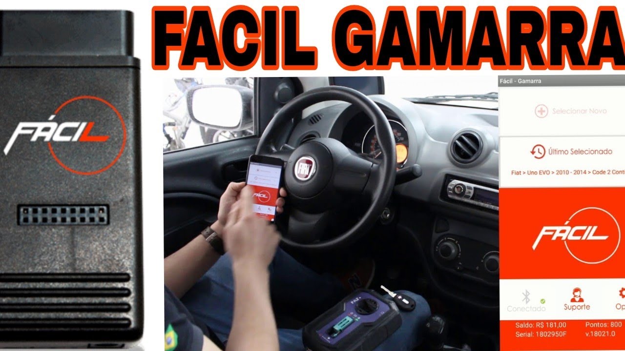 Máquina de Codificação de Chaves, Fácil da Gamarra.