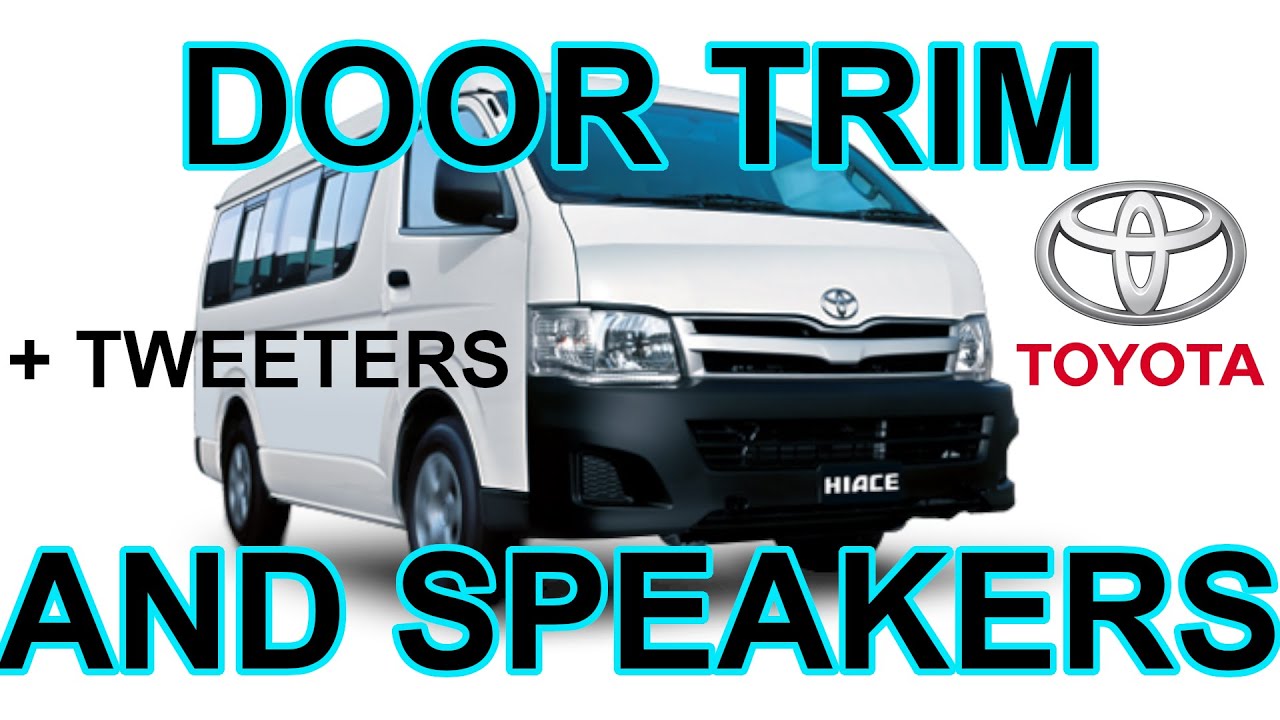 Снять обшивку двери и заменить динамики в двери + добавить высокочастотные динамики — Toyota Regi...