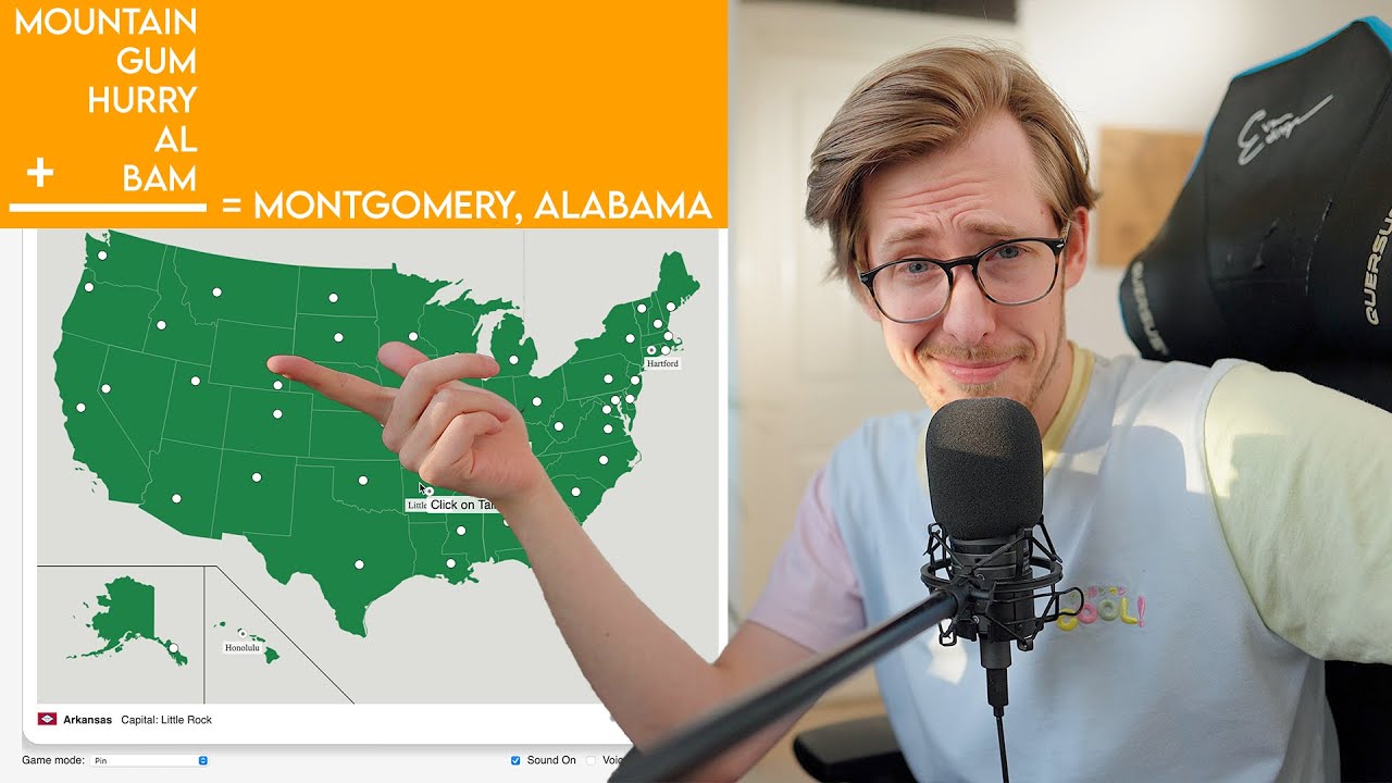 Can I name all the US State Capitals? QUIZ