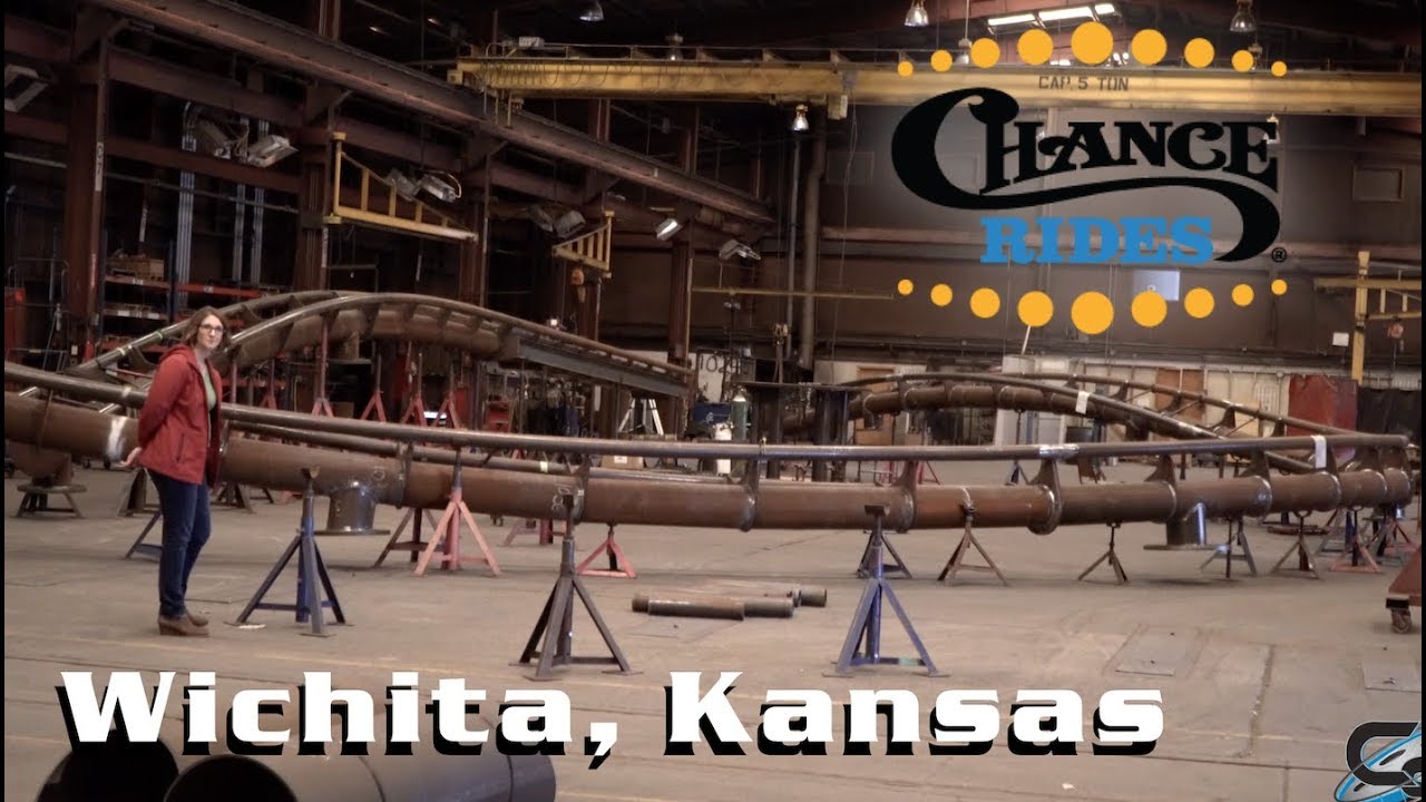 Chance Rides Factory Tour - New Coaster, Six Flags Ride, Carousel, & More!
