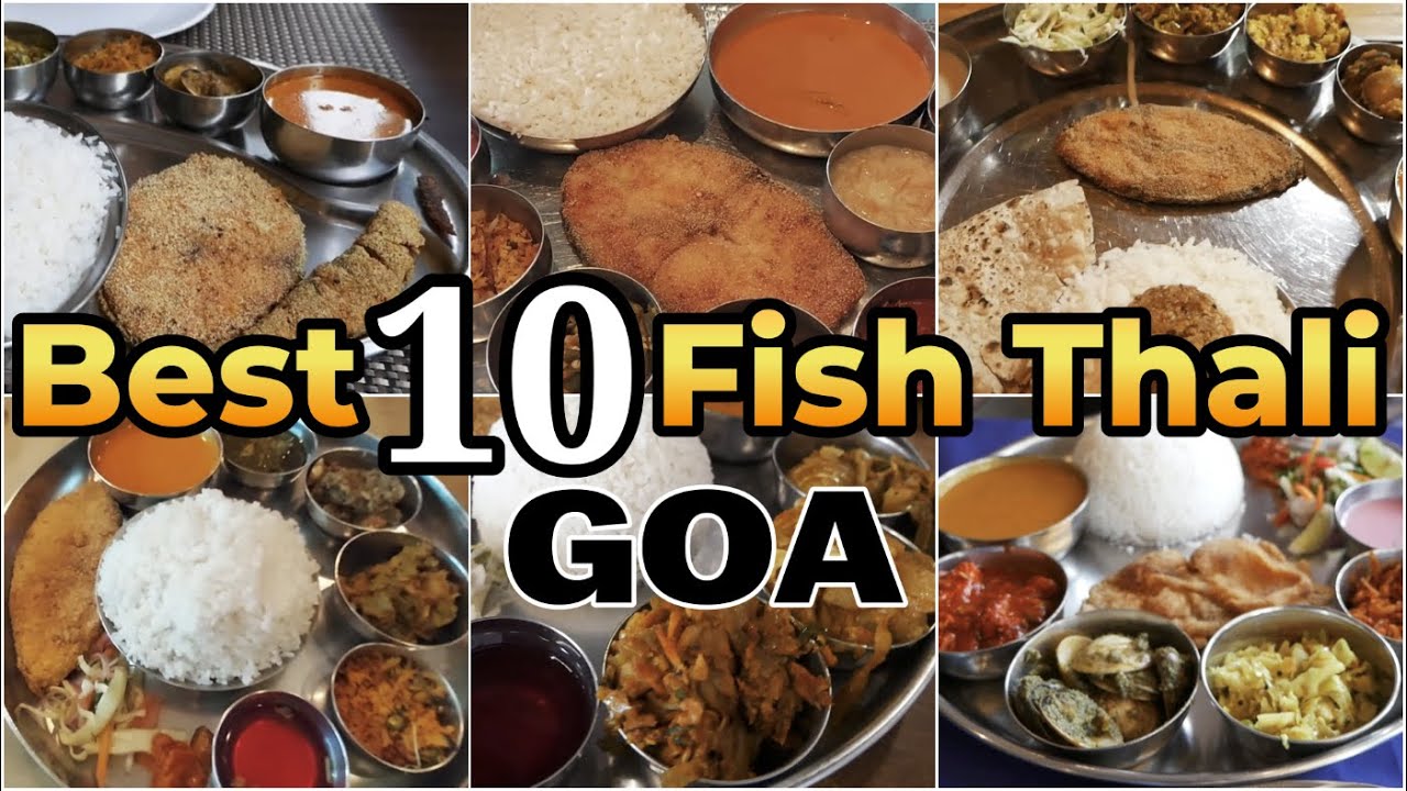 Top 10 Fish Thali Restaurants in Goa | Mega Goan Seafood Tour | Best Food Panaji Madgaon & Canacona