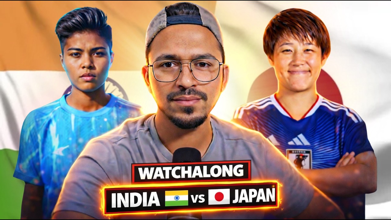 INDIA vs JAPAN LIVE WATCHALONG 🔴 | AFC Asian Cup 2026