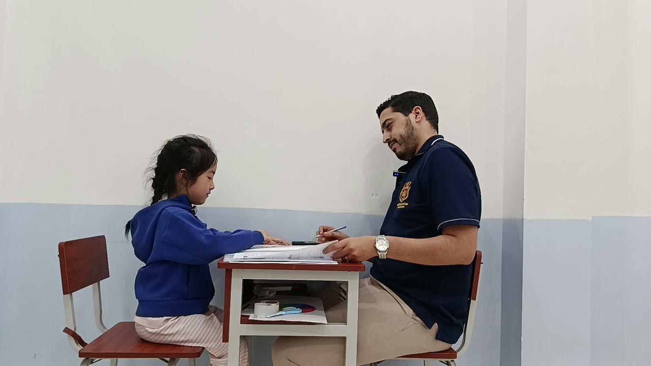 Nguyễn Vy Khanh final test Kindy 1B 