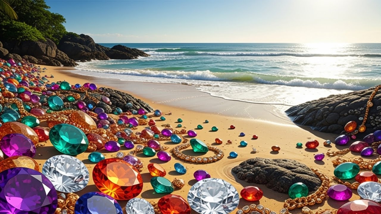 She Thought It Was Just Another Clam—Then She Saw the Glint of a 100-Carat Stone