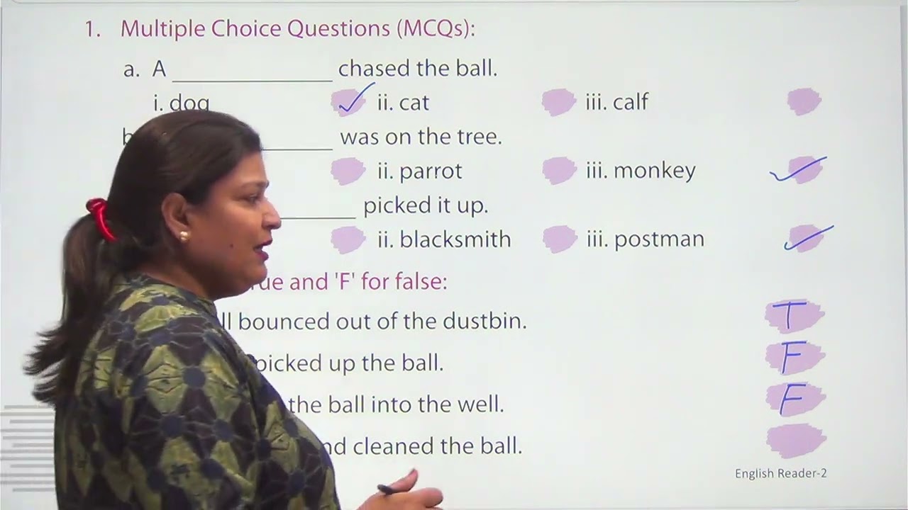 CHAPTER 3 SOHAN AND THE BALL | ENGLISH READER CLASS 2