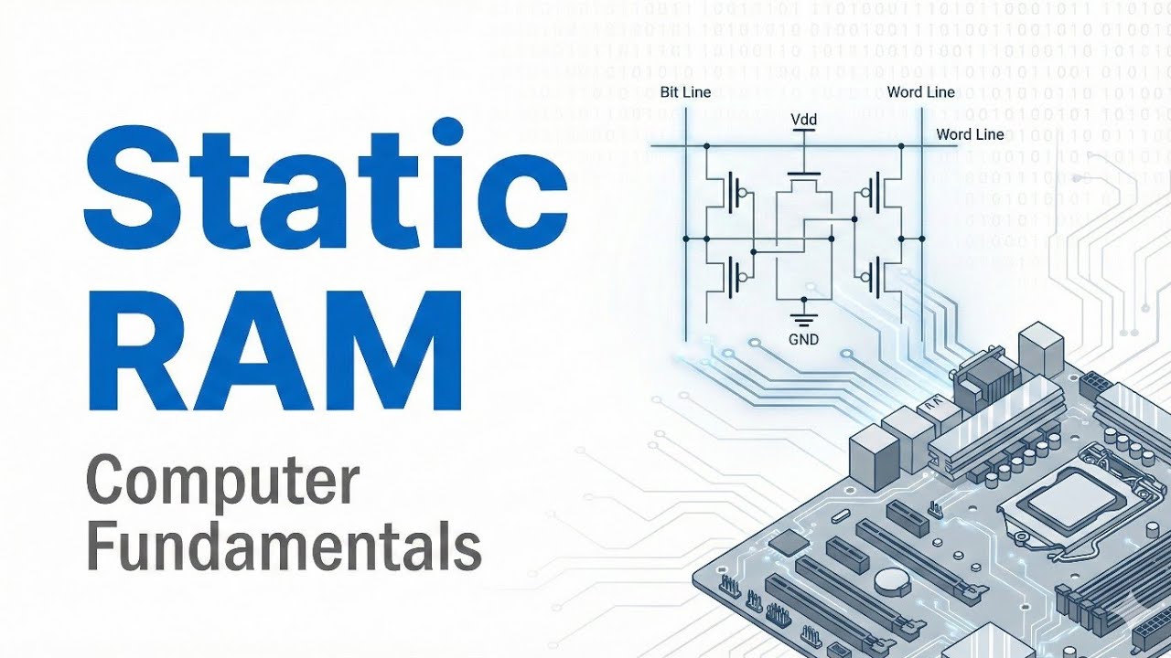 SRAM Static RAM | Cache Memory Fast Access
