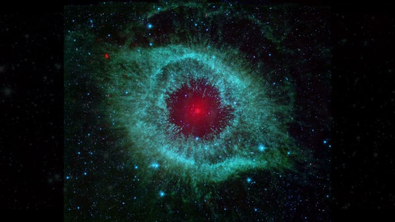 Low stimulation space nebulae relaxation soundscape