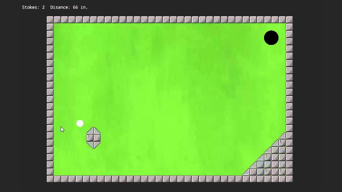 Unity 2D Mini Golf Game Play